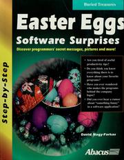 Cover of: Software Easter eggs by David Nagy-Farkas