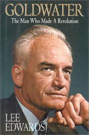 Cover of: Goldwater by Lee Edwards