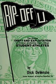 Cover of: Rip-Off U. by Dick DeVenzio