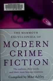 The Mammoth encyclopedia of modern crime fiction by Michael Ashley