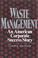 Cover of: Waste management