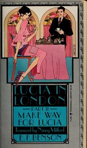 Cover of: Lucia in London by E. F. Benson