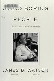 Cover of: Avoid boring people by James D. Watson
