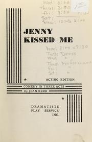 Cover of: Jenny kissed me by Jean Kerr