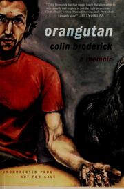 Cover of: Orangutan: a memoir