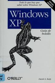 Cover of: Windows XP: guía de bolsillo