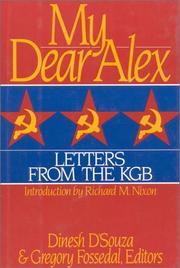 Cover of: My dear Alex: letters from the KGB