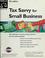 Cover of: Tax savvy for small business