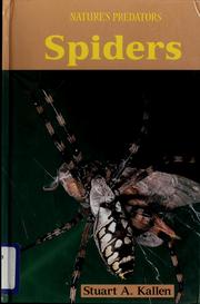 Cover of: Spiders