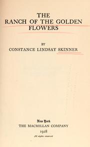 Cover of: The ranch of the golden flowers