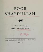 Cover of: Poor Shaydullah