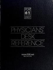 Cover of: Physicians' desk reference 2007 by 