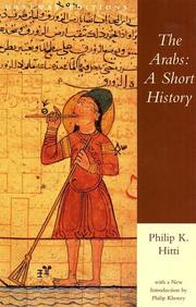 The Arabs by Philip Khuri Hitti