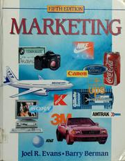 Cover of: Marketing by Joel R. Evans