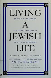 Cover of: Living a Jewish life by Anita Diamant