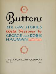 Cover of: Buttons: six gay stories with pictures