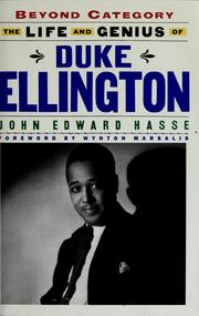 Cover of: Beyond category: the life and genius of Duke Ellington
