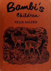 Cover of: Bambi's Children: The Story of a Forest Family