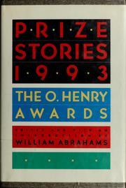 Cover of: Prize stories 1993
