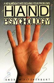 Cover of: Hand Psychology: A New Insight into Solving Your Problems