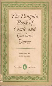 Cover of: The Penguin Book of Comic and Curious Verse by 