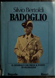 Cover of: Badoglio