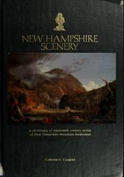 Cover of: New Hampshire scenery by Catherine H. Campbell