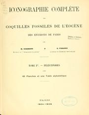 Cover of: Iconographie complète des coquilles fossiles de l'éocène des environs de Paris