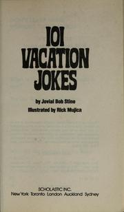 Cover of: 101 Vacation Jokes by Jovial Bob Stine