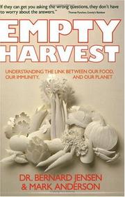 Cover of: Empty Harvest