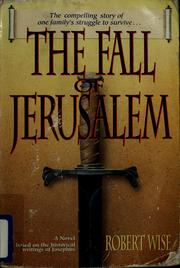 Cover of: The fall of Jerusalem: Note: First 10 pages are missing.
