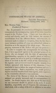 [Regulations prescribed for the government and direction of all officers of the revenue, to carry into effect the provisions of the act to prohibit the importation of luxuries, or of articles not necessary or of common use, approved February 6th, 1864] by Confederate States of America. Dept. of the Treasury