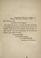 Cover of: [Estimate of an additional appropriation required for the service of the Postoffice Department, from February 18th to April 1st, 1862, together with the communication of the postmaster general, upon which it is based]