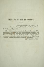 Cover of: Communication from Attorny General: [containing an estimate of an additional sum required by the Department of Justice, from the 1st of July 1863, to the 31st of December, 1863]