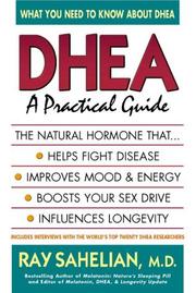 Cover of: DHEA by Ray Sahelian