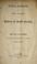 Cover of: The plan, and address, adopted by the citizens of Columbia, October 20, 1862