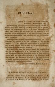 Cover of: Circular ... by South Carolina. State Auditor, South Carolina. State Auditor