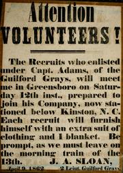 Attention volunteers! by Sloan, John A.