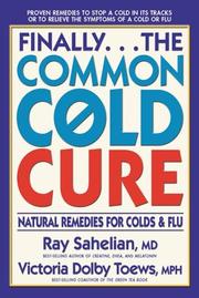 Cover of: Finally...the Common Cold Cure | Ray Sahelian