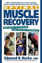 Cover of: Optimal Muscle Recovery by Edmund Burke