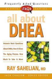 Cover of: FAQs All about DHEA (Freqently Asked Questions)
