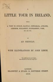 Cover of: A little tour in Ireland by Samuel Reynolds Hole, S. Reynolds Hole