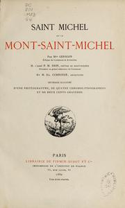 Cover of: Saint Michel et le Mont-Saint-Michel