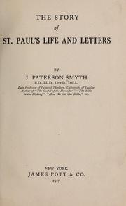 Cover of: The story of St. Paul's life and letters