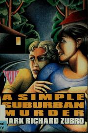 Cover of: A simple suburban murder