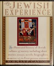 Cover of: The Jewish experience by Norman F. Cantor