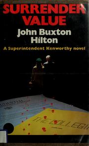 Cover of: Surrender value | John Buxton Hilton