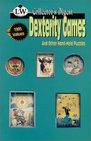 Cover of: Dexterity games and other hand-held puzzles.