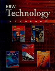 Cover of: HRW technology handbook | Holt Rinehart and Winston