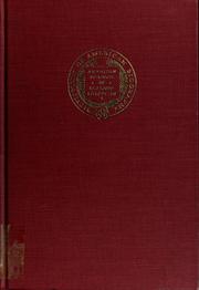 Cover of: Dictionary of American biography. by American Council of Learned Societies